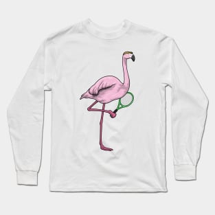 Flamingo Tennis Tennis racket Long Sleeve T-Shirt